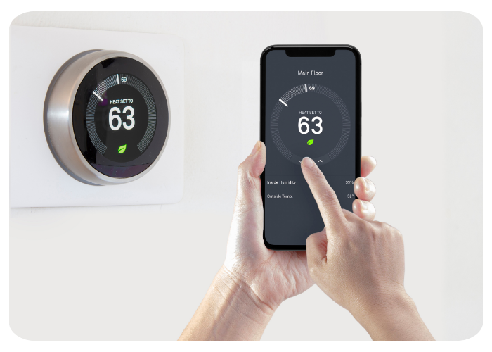 Using a smart thermostat